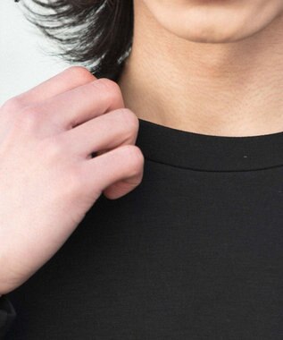 WEGO 【ユニセックス着用ITEM/MLサイズ展開】ガールプリントT（LS） ブラック