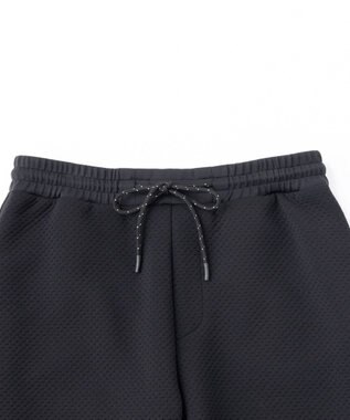 UNFILO 【ミズノ×UNFILO】ブレスサーモ リップルキルト ジョグパン ブラック