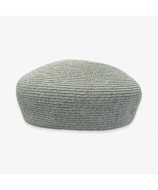 林八百吉商店 un chapeau　ペーパーブレードベレー グレー
