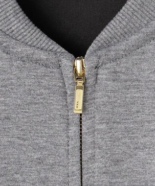 ANY サイドジップダンボールブルゾン グレー