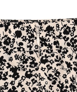 J.PRESS YORK STREET 【WOMEN】フラワープリント フレアスカート ホワイト系5