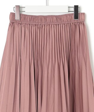 J.PRESS YORK STREET 【WOMEN】ロング プリーツスカート ピンク系