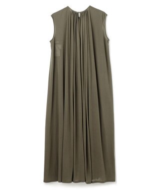 BEIGE， 【WEB限定】RUTILE / ジャージーワンピース Khaki