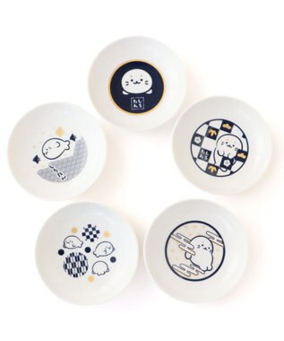 Mother garden しろたん 豆皿 《正面》 単品 正面