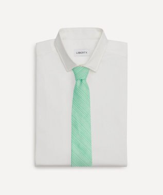 LIBERTY. エレメンツ プリンテッド シルク タイ