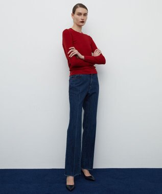 BEIGE， 【S-size】TRONCHET / セミフレアデニム Indigo