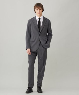 UNFILO MENS スマート テーパードパンツ [24年秋冬商品] グレー