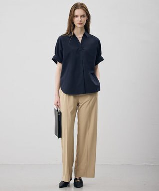 ICB 【WEB限定カラーあり】マットスキューバ トラックワイドパンツ ベージュ