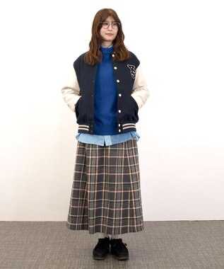 J.PRESS YORK STREET 【UNISEX】スタジアム ジャケット ネイビー系