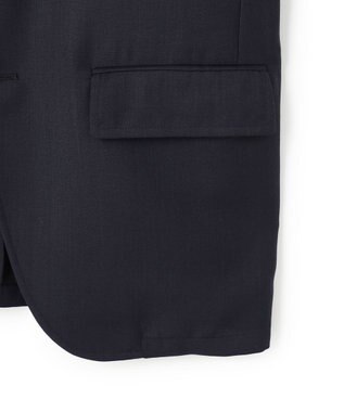 J.PRESS MEN 【SHACKET】ブラックウォッチ サマーダブルフェイス ジャケット ネイビー系