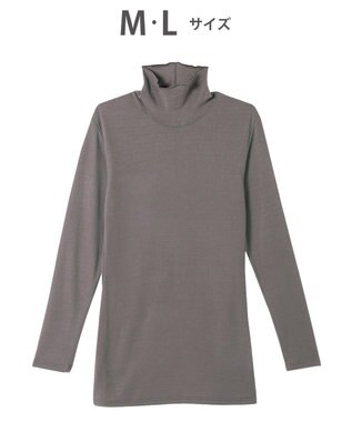 ワコール／睡眠科学 トップス 9分袖 長袖 ハイネック あたたかい 吸湿発熱性(本体) YEY031 睡眠科学／ワコール