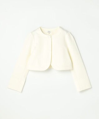 組曲 KIDS 【110-140㎝】 フラワーアーチワンピース＆ボレロジャケットセット ミントグリーン