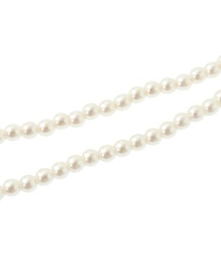 Green Parks ・ＨＡＬＦ　ＴＩＭＥ　ピアス・パールネックレスセット White