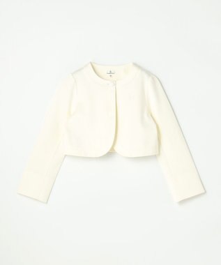 組曲 KIDS 【110-140㎝】 フラワーアーチワンピース＆ボレロジャケットセット ピンク