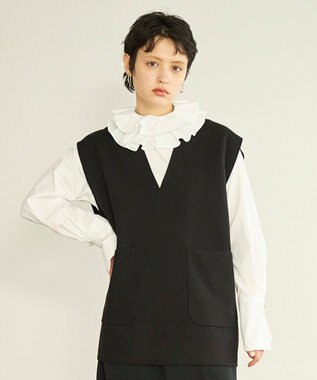 洗える】Vネックニットベスト / #Newans | ファッション通販 【公式