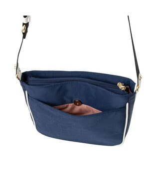 CLATHAS フレイム ショルダーバッグ ネイビー