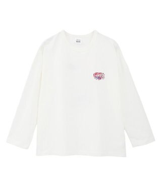 AMERICAN HOLIC Pizza Planet オーダーメモロングTシャツ Off White