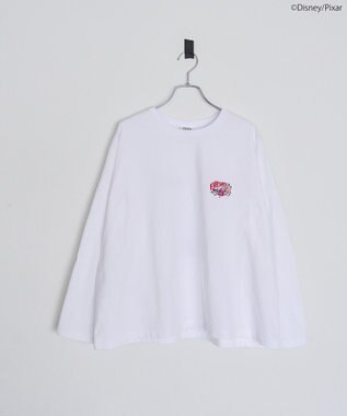 AMERICAN HOLIC Pizza Planet オーダーメモロングTシャツ Off White