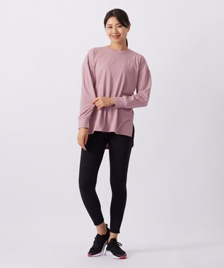 OP／FILA 【FILA】フィットネスウェア 2点セット ラベンダー