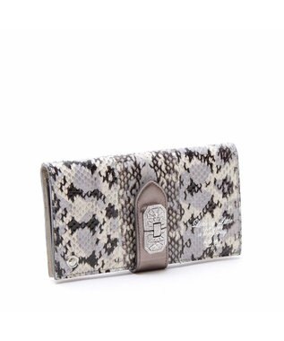 A.D.M.J. スネークレザー＆エリーゼアールデコウォレット リリア