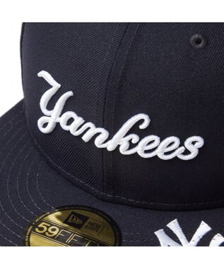 WEGO 【ユニセックス着用ITEM】NEWERA　5950　MLB　VISOR　LOGO ネイビー