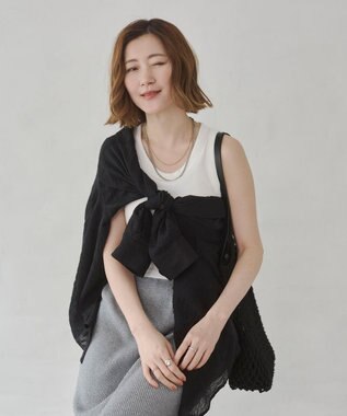 WEGO 【カップ付き】接触冷感なちゅ盛れカップインタンクトップ ホワイト