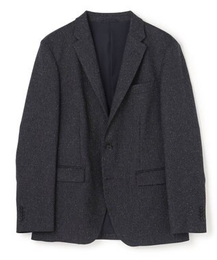 JOSEPH HOMME 新素材【セットアップ対応】カラーネップストレッチ 　テーラードジャケット ネイビー系