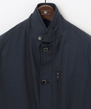 JOSEPH ABBOUD 【キングサイズ・撥水・ストレッチ】インタレースストレッチ ドライビング ジャケット ネイビー系
