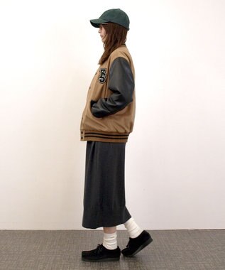 J.PRESS YORK STREET 【UNISEX】スタジアム ジャケット キャメル系