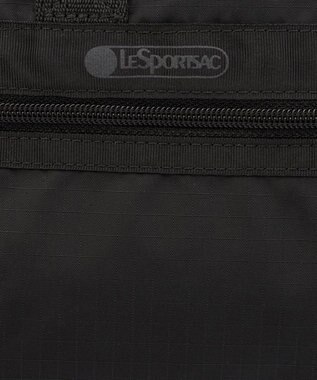 LeSportsac MINI DUFFEL CROSSBODY/リサイクルドブラックJP リサイクルドブラックJP