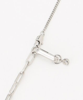 ANY マルチＷＡＹラリエットネックレス シルバー