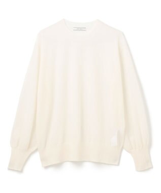 BEIGE， 【洗える】CADDO / シアーウールクルーネックトップス Ecru