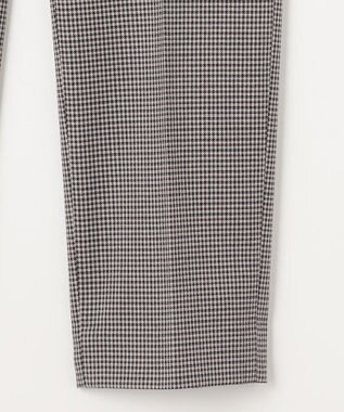 J.PRESS LADIES 【洗える】EcoVeroツイル テーパード パンツ ブラウン系3