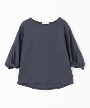 ANY 【WEB限定】シルケットスムース ツイストリーブプルオーバー ネイビー