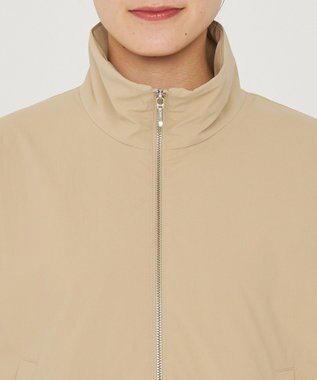 uncrave スムースタフタ パディングジャケット（uncrave STANDARD） ベージュ