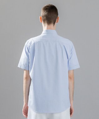 JOSEPH HOMME 新素材【洗える/ストレッチ】ハイゲージコットンジャージー 　レギュラーカラーシャツ サックスブルー系