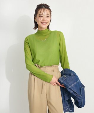 CRAFT STANDARD BOUTIQUE チュールトップスインナー Green