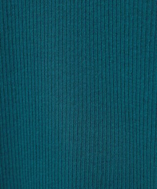 AMERICAN HOLIC スクエアリブニットカーディガン Turquoise Blue