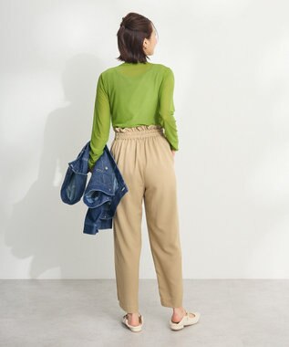 CRAFT STANDARD BOUTIQUE チュールトップスインナー Green