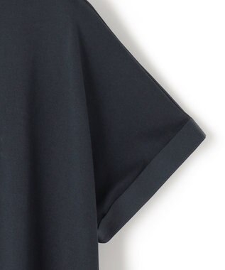 J.PRESS YORK STREET 【WOMEN】キャップスリーブ ワンピース ネイビー系