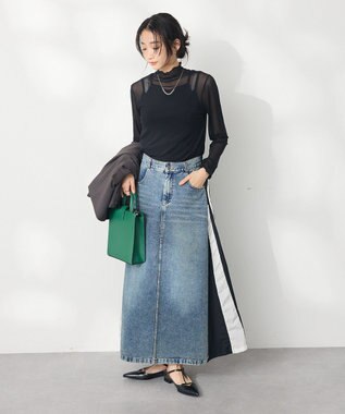 CRAFT STANDARD BOUTIQUE チュールトップスインナー Black