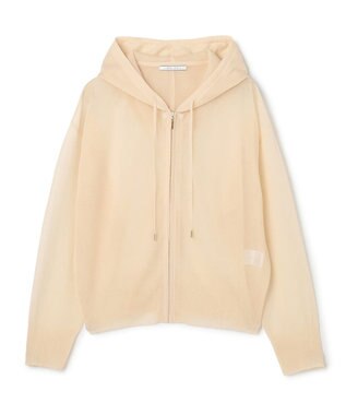 BEIGE， SIDERITE / シアージップフーディーニット Peach