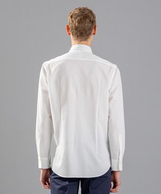 JOSEPH HOMME コンフォートクリアギンガム　ウイングカラーシャツ ホワイト系