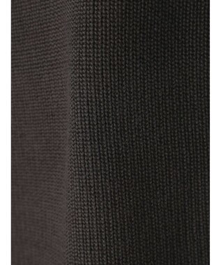 CRAFT STANDARD BOUTIQUE 【2点セット】洗える 60/2 14G片畦Vネックベスト+ロンTEE SET Black