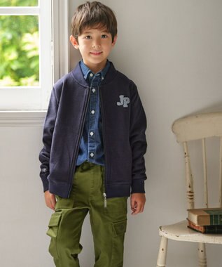 J.PRESS KIDS 【140-170cm】5.5オンス ダンガリーシャツ ネイビー系