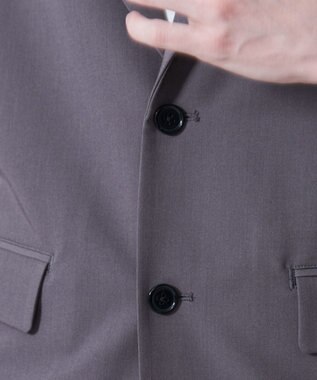 WEGO TRシングルテーラードジャケット（SS） ダークグレー