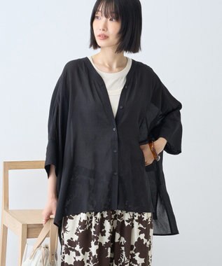 AMERICAN HOLIC Vネックポンチョシャツ2