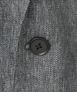 JOSEPH HOMME 新型・新柄【洗える/ストレッチ/シワになりにくい/セットアップ対応可】クールドッツストレッチ 　ジャケット ライトグレー系