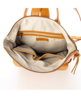 UNBILLION ピークスピーク PEAKS PEAK / 牛革レザーメッシュA4リュック キャメル