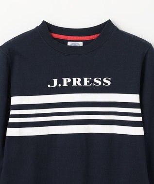 J.PRESS KIDS 【140-170cm】BORDER×COMBI カットソー ネイビー系